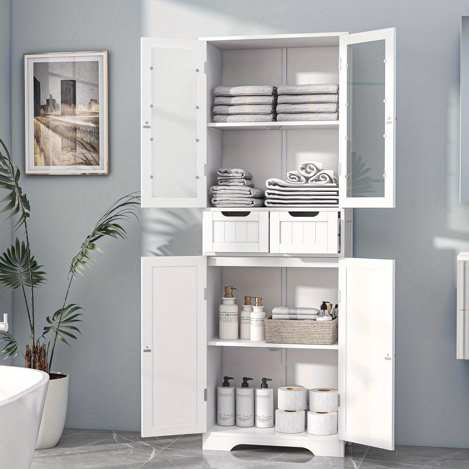 Freestanding Bathroom Cabinet 67\