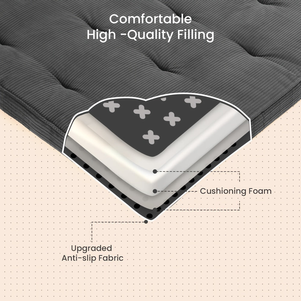 Full Size Japanese Floor Futon Mattress - Extra Thick 4\