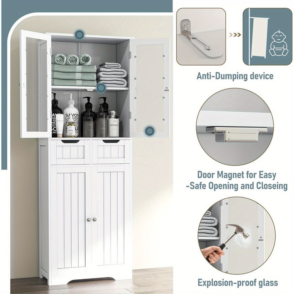 Freestanding Bathroom Cabinet 67\