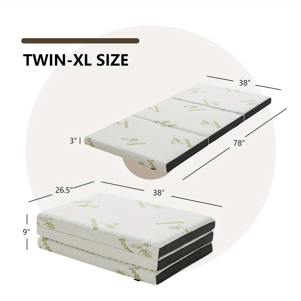 PETSITE Tri-fold Memory Foam Mattress, 3\