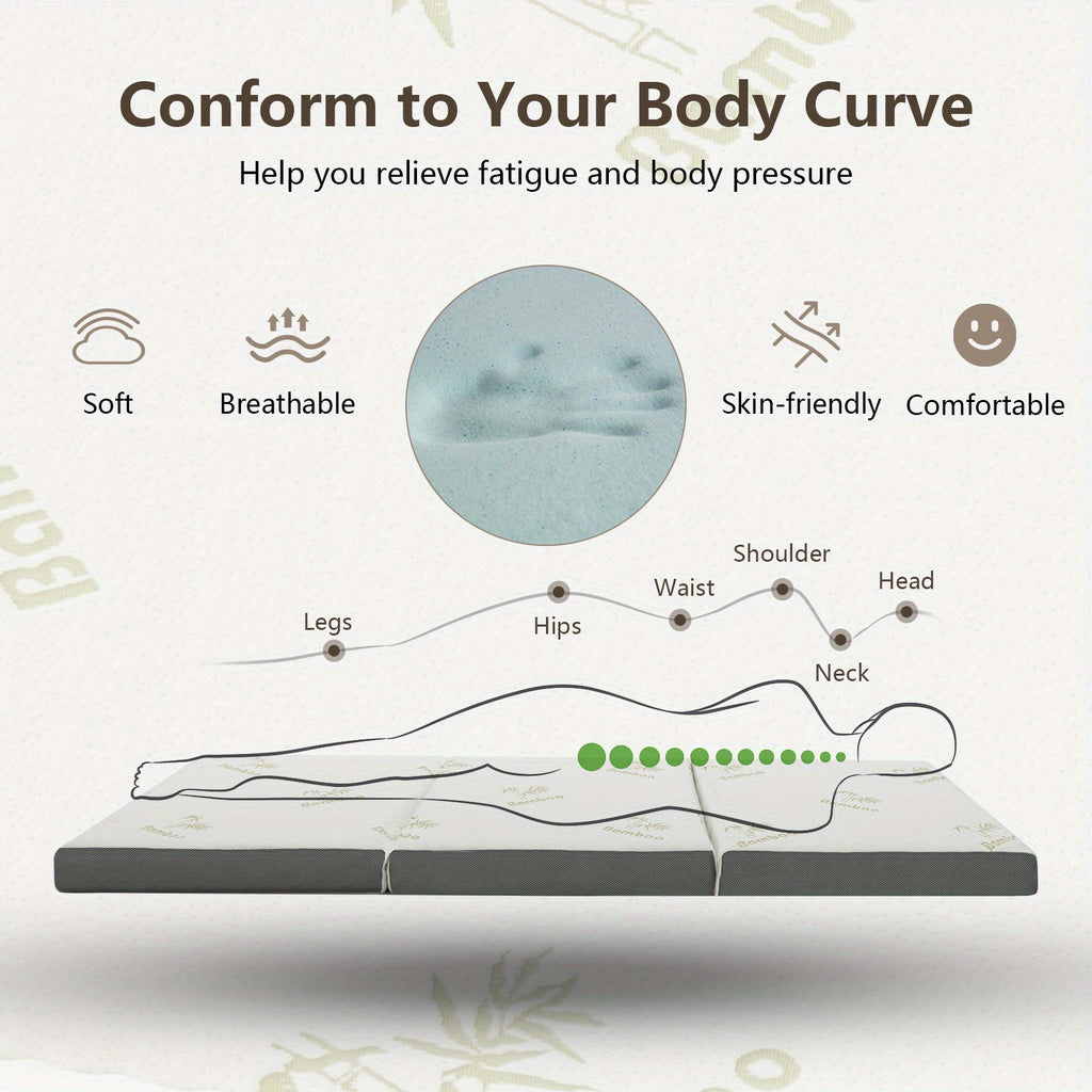 PETSITE Tri-fold Memory Foam Mattress, 3\