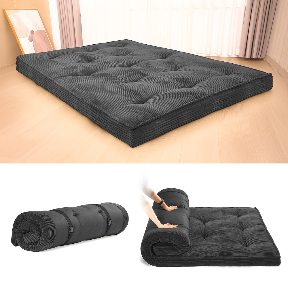 Full Size Japanese Floor Futon Mattress - Extra Thick 4\