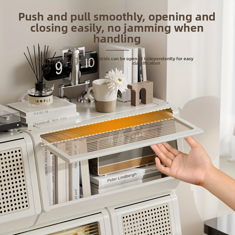 1\u002F2 Corner Cabinet, Living Room Shelf, Multifunctional Multi-layer Customizable Cabinet, DIY Cabinet, Bedroom Organizing Storage Box