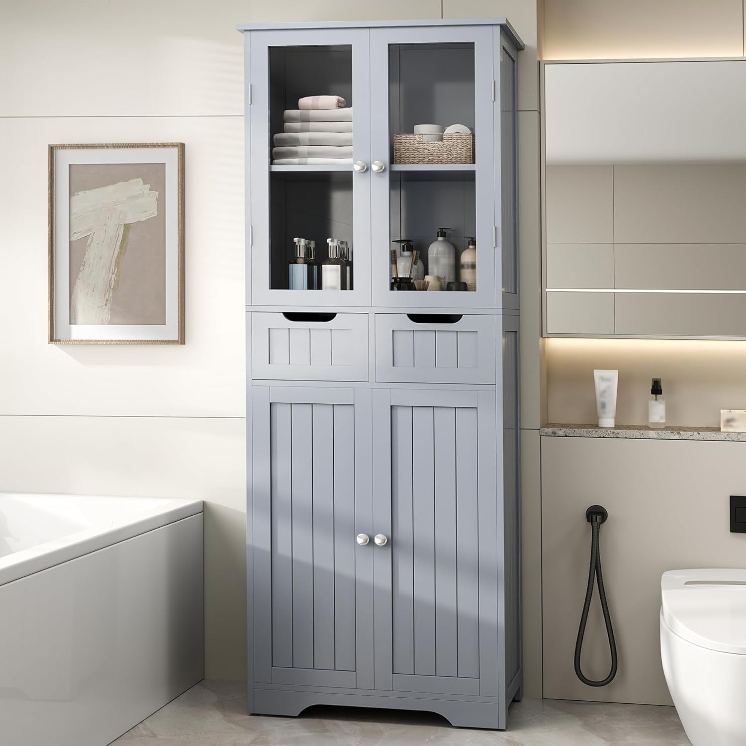 Freestanding Bathroom Cabinet 67\