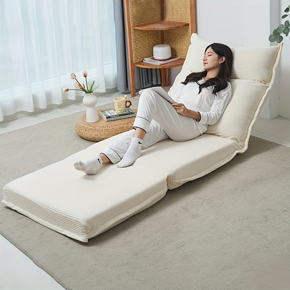 1cp, Lazy Sofa, Tatami Sofa Bed, Foldable Floor Sofa, Living Room, Bedroom, Above Ground Balcony Sofa