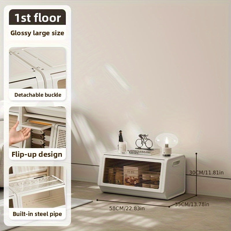 1\u002F2 Corner Cabinet, Living Room Shelf, Multifunctional Multi-layer Customizable Cabinet, DIY Cabinet, Bedroom Organizing Storage Box