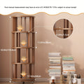 Solid Wood 4\u002F6 - Layer Space Solution - Multi - Layer Bookshelf Storage Cabinet, 360° Rotatable. Festival - Decorated Living Room Furniture With Time - Limited Special Offers. 3 Styles To Choose From. Suitable For Small Spaces. Free Delivery