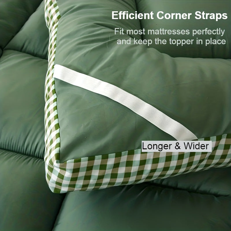 Extra Thick Japanese Fluffy Futon Mattress, Soft Quilted Sleeping Pad, Foldable Roll Up Floor Tatami Mattress, for Home Dormitory Non Slip And Breathable, Home Sleeping Pad, Travel Sleeping Pad, Rollup Mattress, Minimalist Bedding, Breathable Fabric