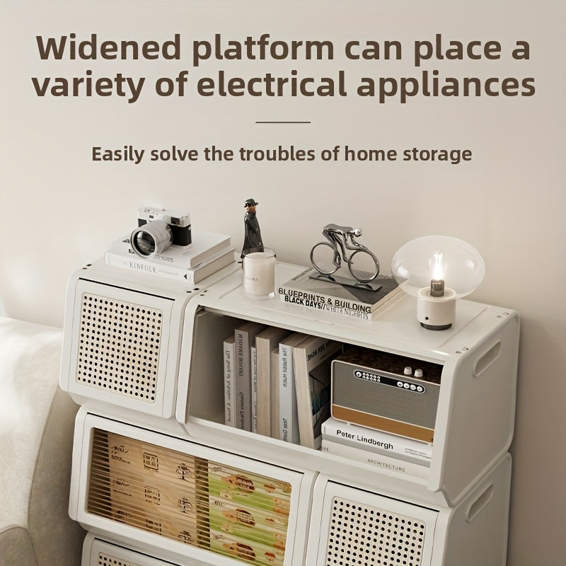 1\u002F2 Corner Cabinet, Living Room Shelf, Multifunctional Multi-layer Customizable Cabinet, DIY Cabinet, Bedroom Organizing Storage Box