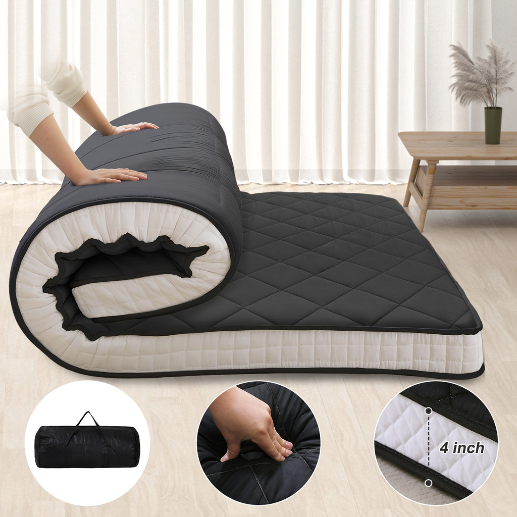 LILYPELLE Portable Japanese Floor Mattress Futon Mattress, 4\