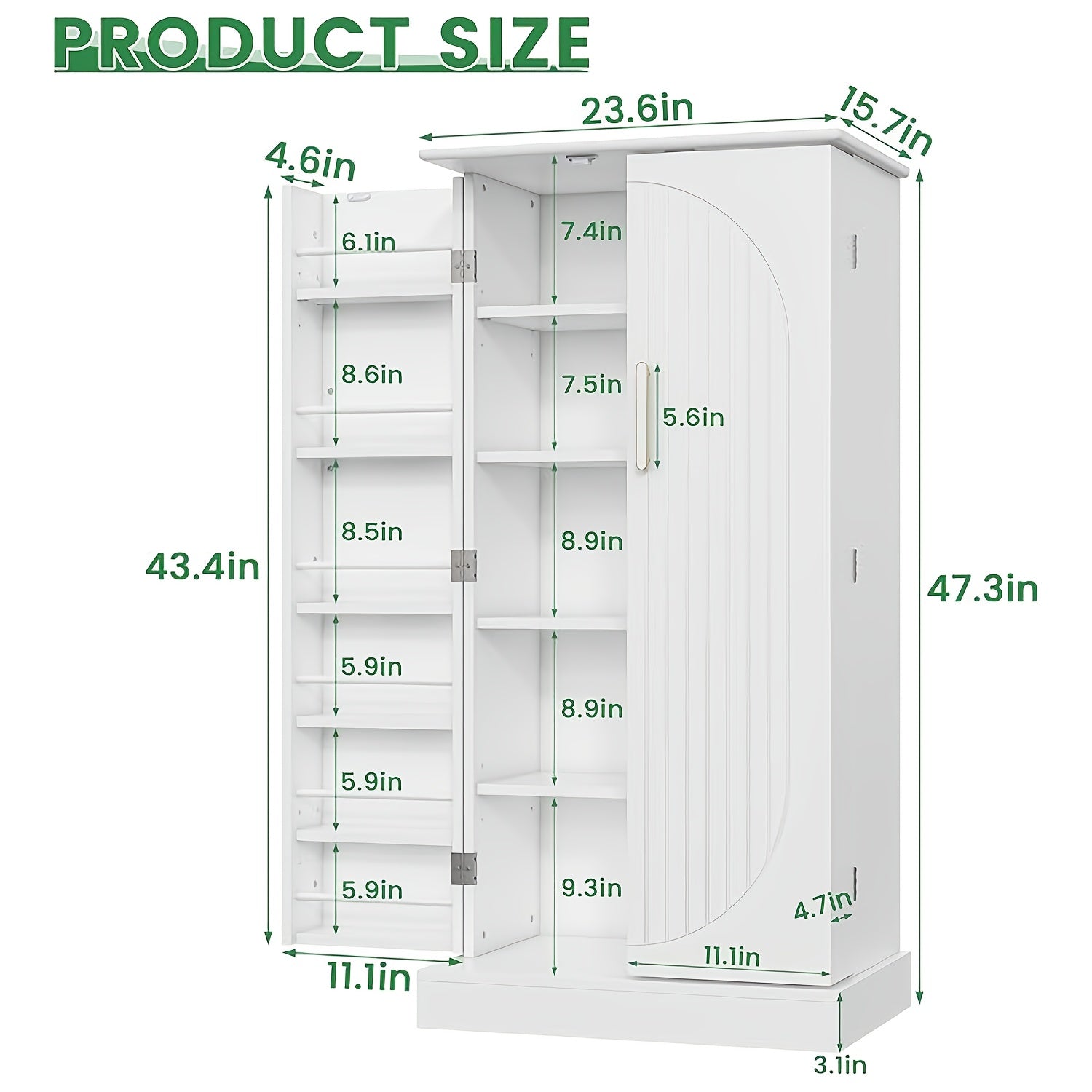 Storage Cabinet Multifunctional Storage Cabinet 47\
