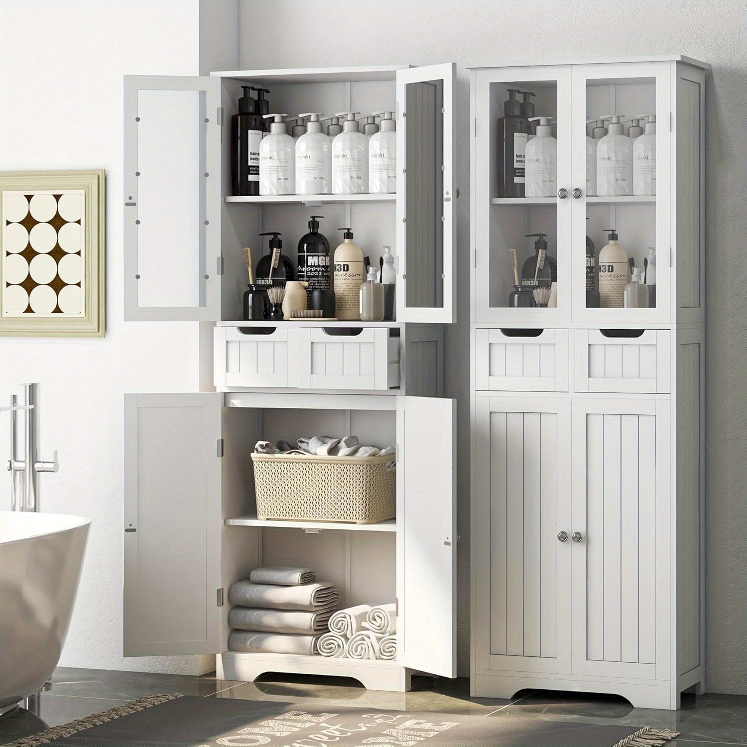 Freestanding Bathroom Cabinet 67\