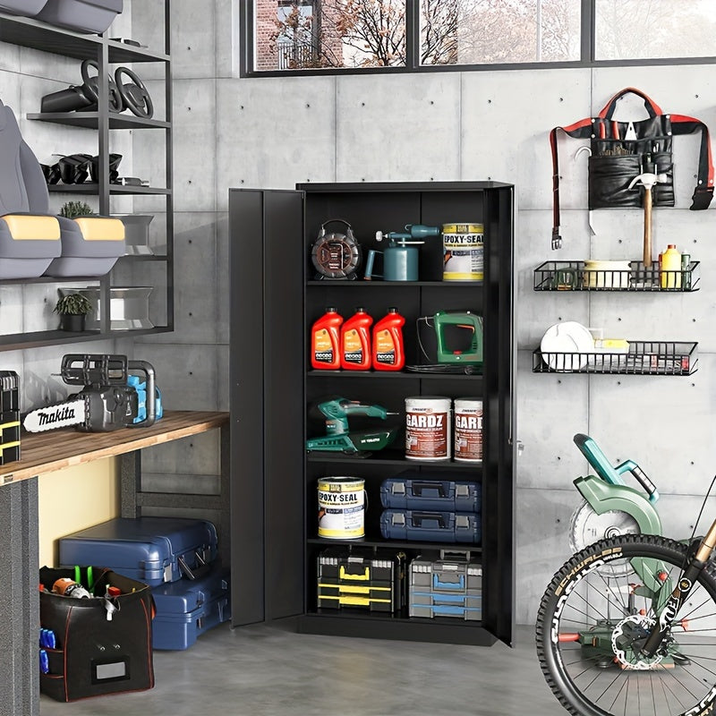 SISESOL Metal Garage Storage Cabinet, 71\
