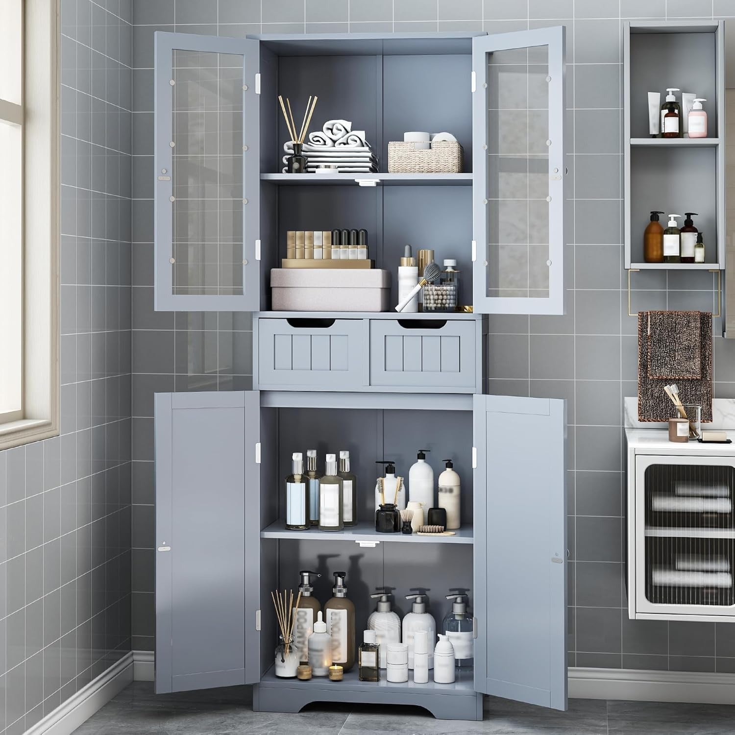 Freestanding Bathroom Cabinet 67\